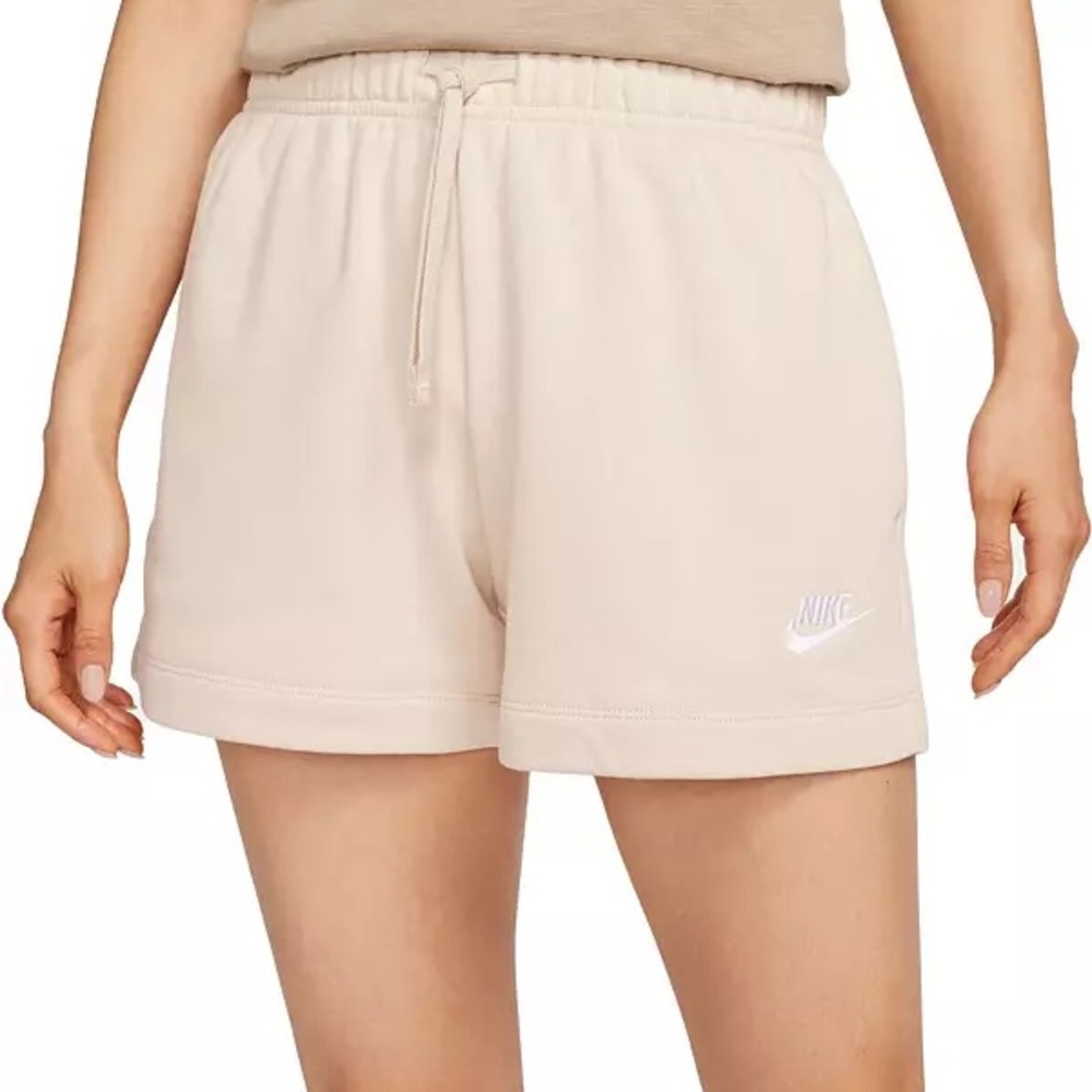 Nike lounge workout shorts, women’s tan medium